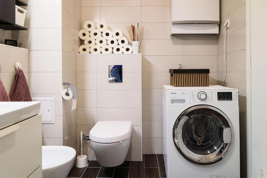 Modern Charm Hideaway Apartment Zagreb Ngoại thất bức ảnh